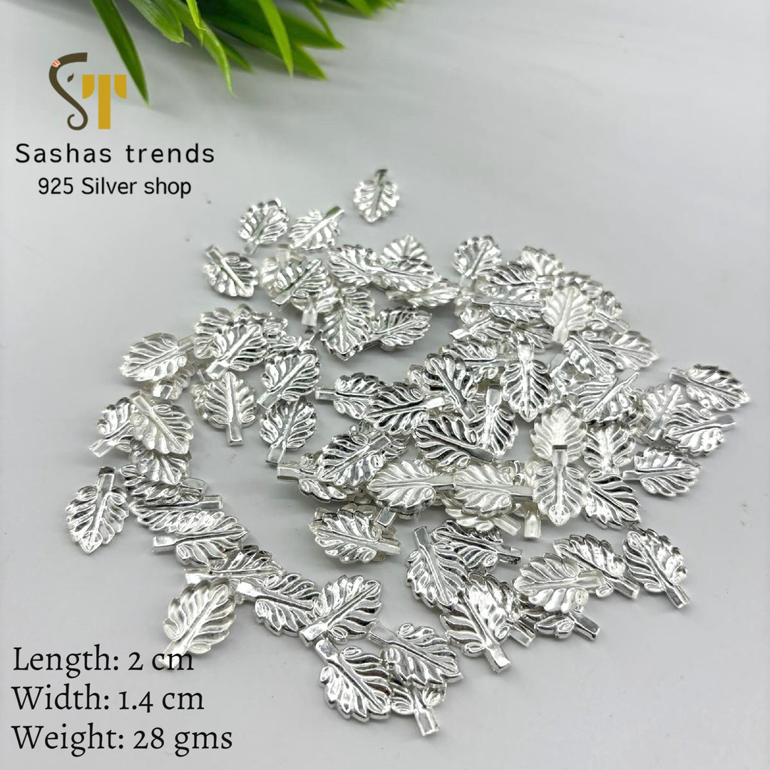 108 Tulasi Leaf - Silver Basil leaf - Available in two sizes