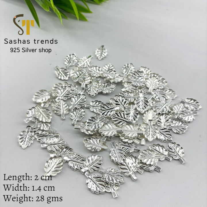 108 Tulasi Leaf - Silver Basil leaf - Available in two sizes