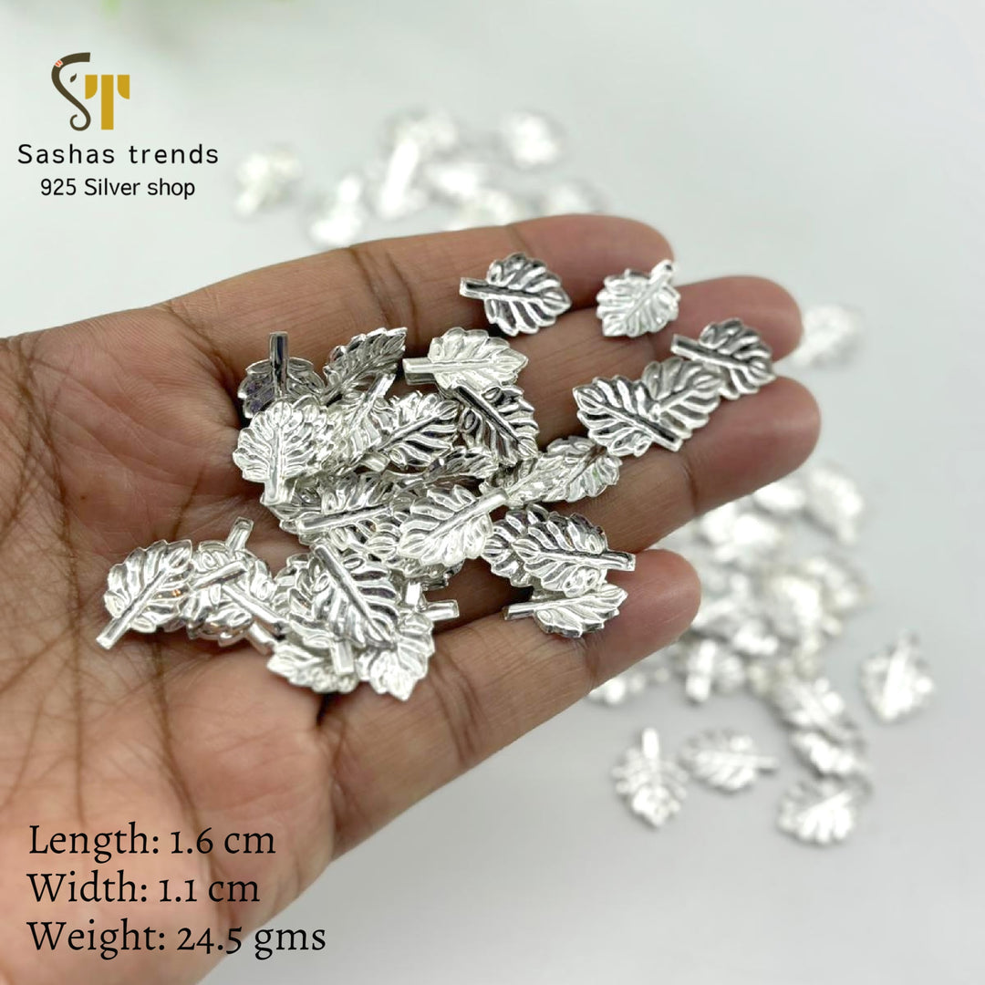 108 Tulasi Leaf - Silver Basil leaf - Available in two sizes