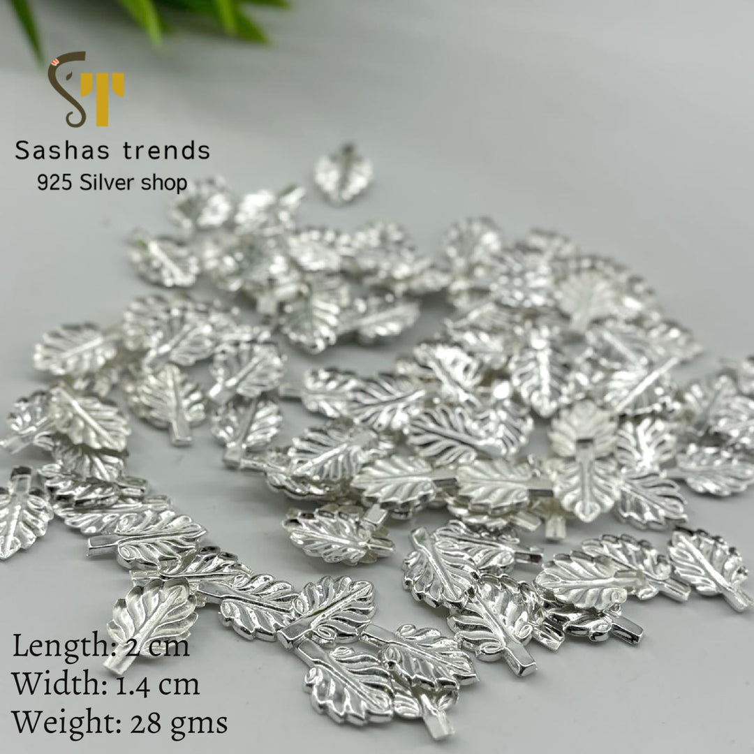 108 Tulasi Leaf - Silver Basil leaf - Available in two sizes