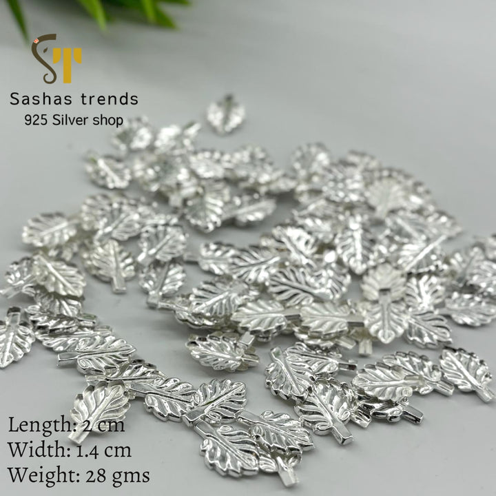 108 Tulasi Leaf - Silver Basil leaf - Available in two sizes