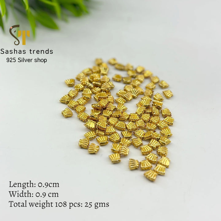 Pure Silver 108 Lotus flowers