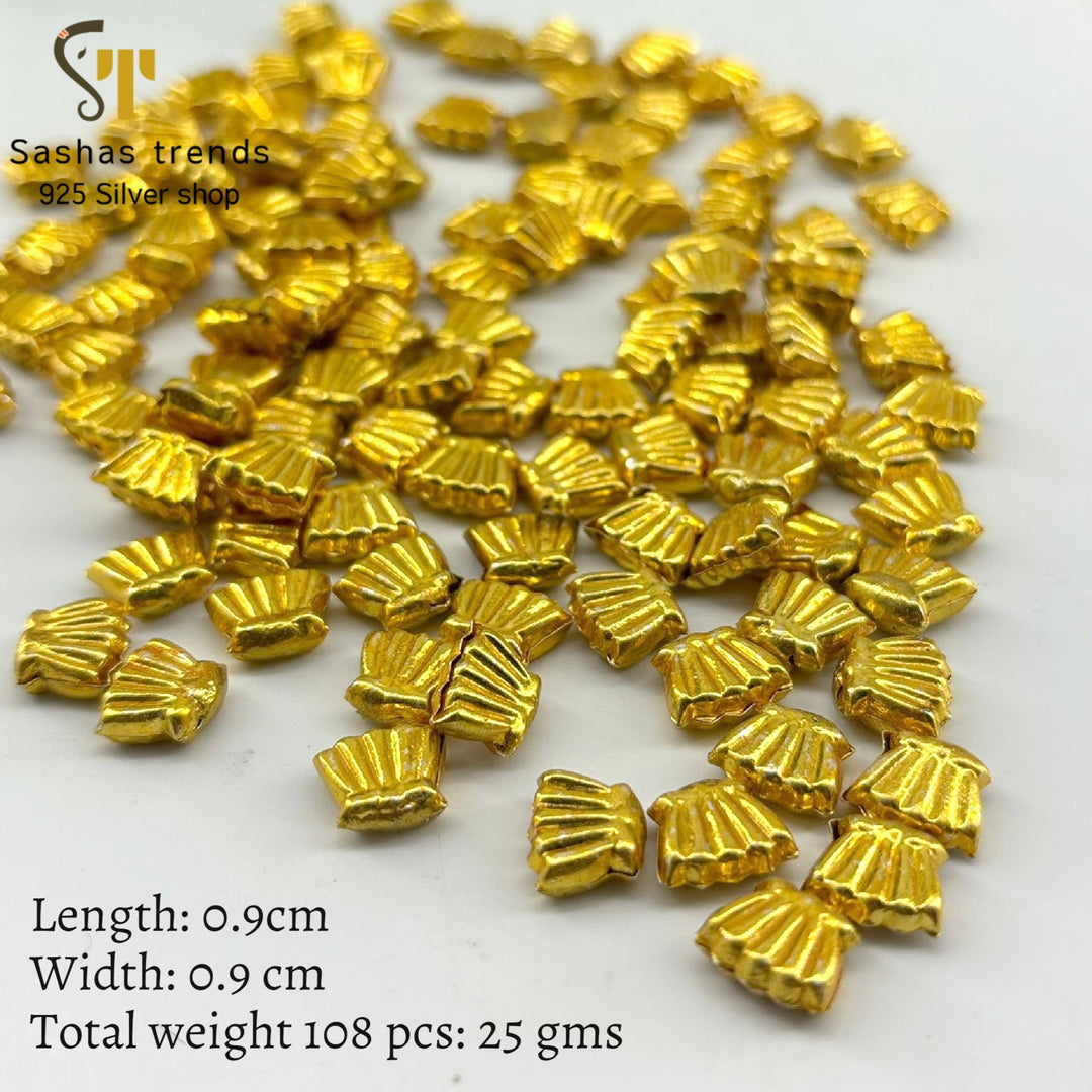 Pure Silver 108 Lotus flowers