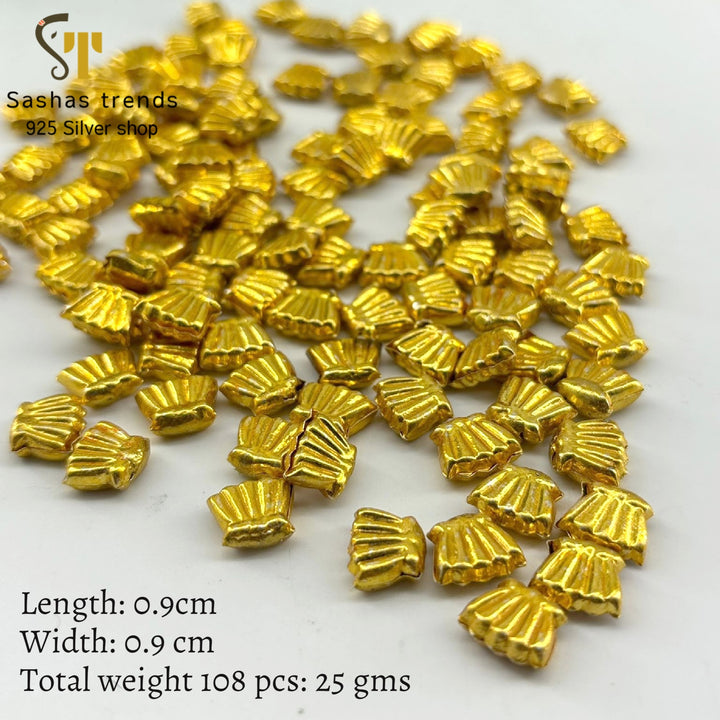 Pure Silver 108 Lotus flowers