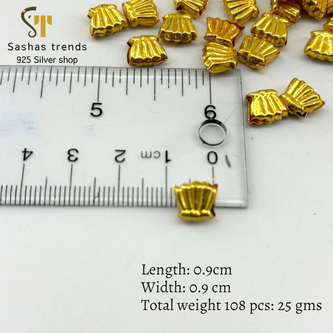 Pure Silver 108 Lotus flowers