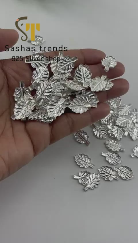 108 Tulasi Leaf - Silver Basil leaf - Available in two sizes