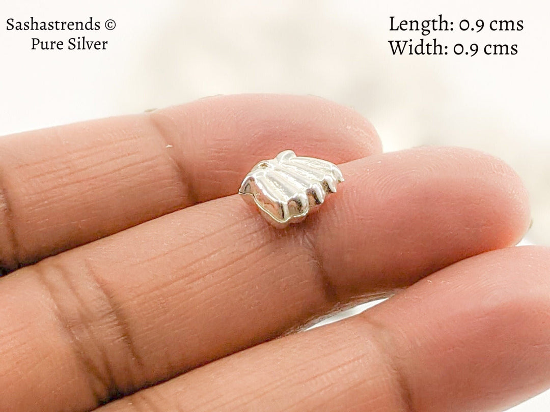 Pure silver 108 lotus flowers -sterling silver flower-pure silver gift items- hindu pooja item-return gift for navarathri- gift housewarming