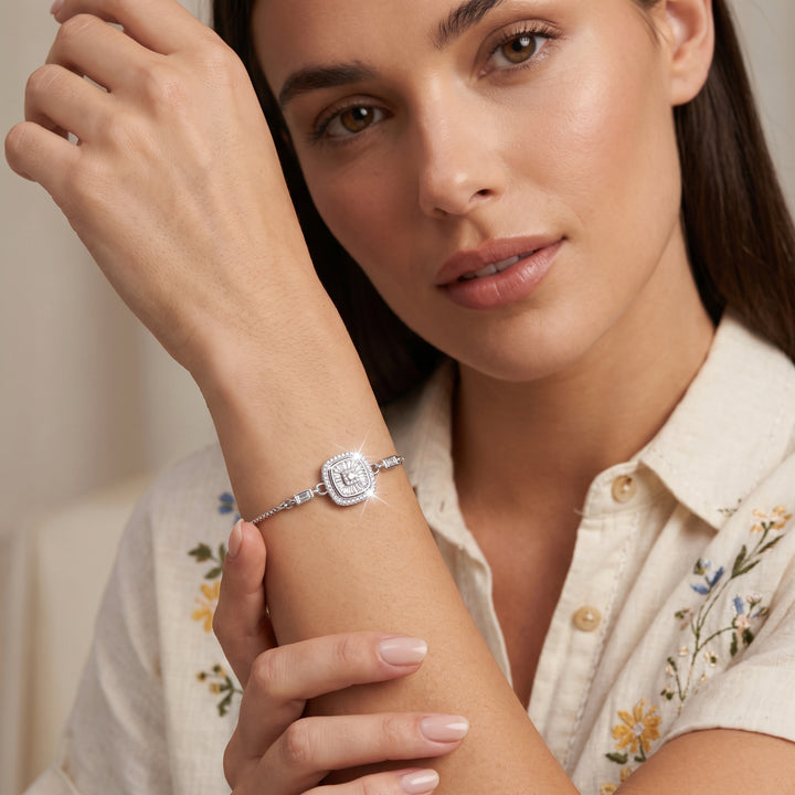 Cubix Silver Bracelet