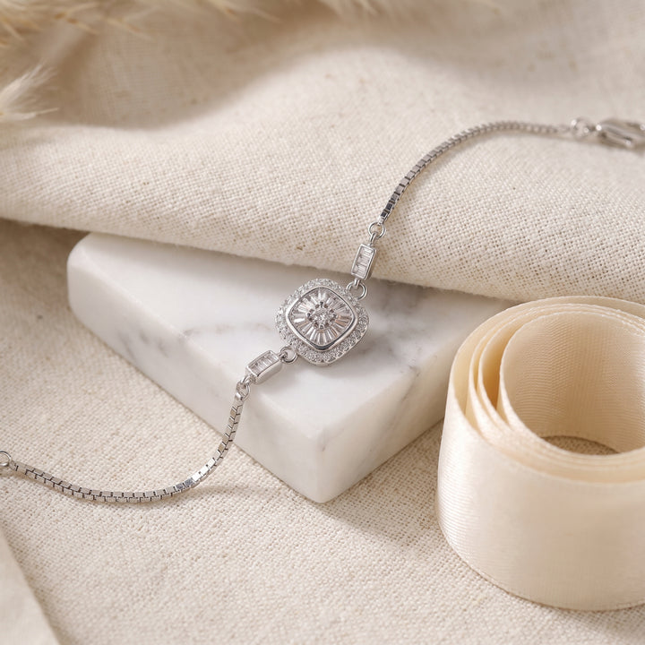 Cubix Silver Bracelet