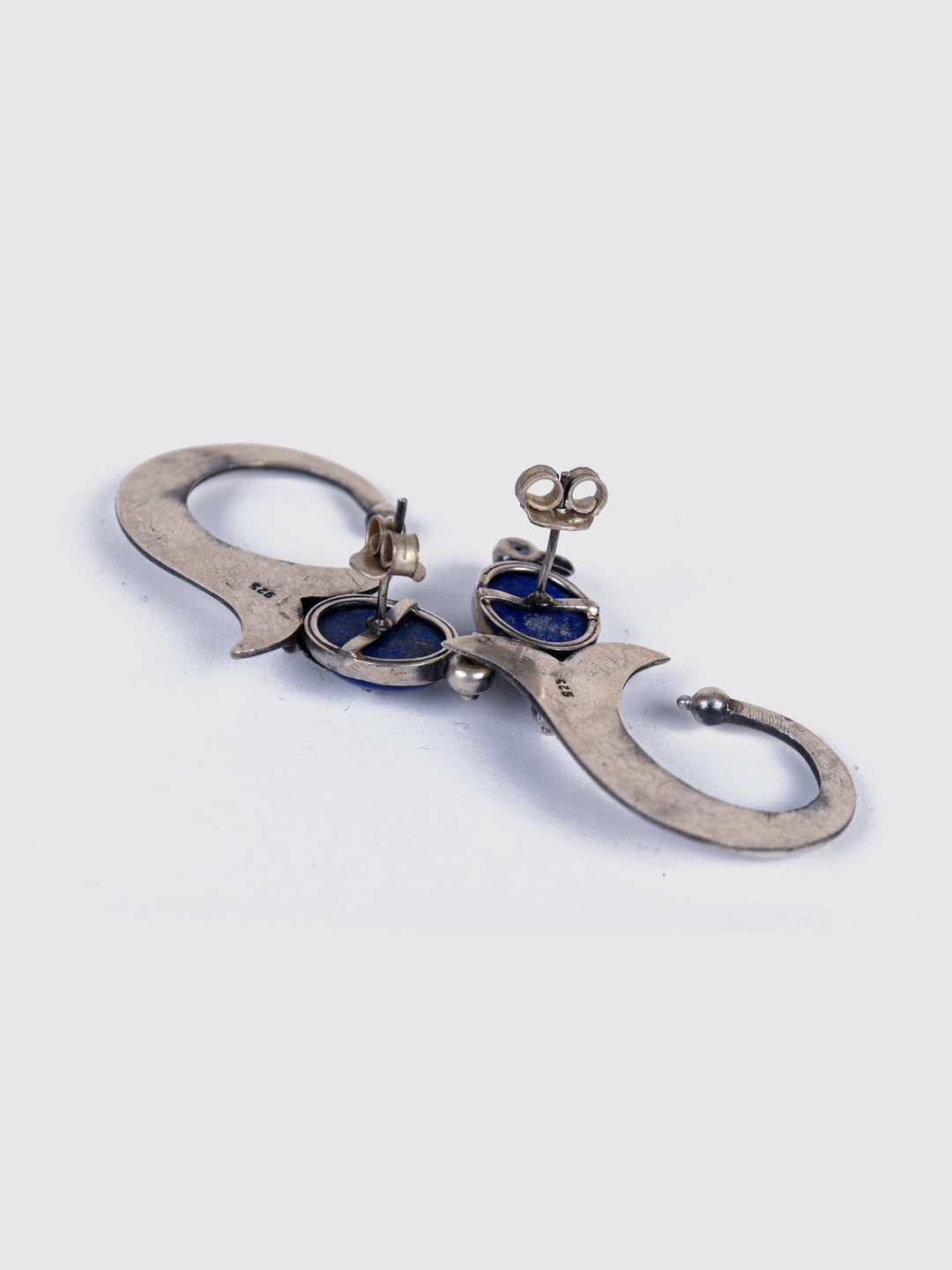 Jivika 925 silver oxidized earring