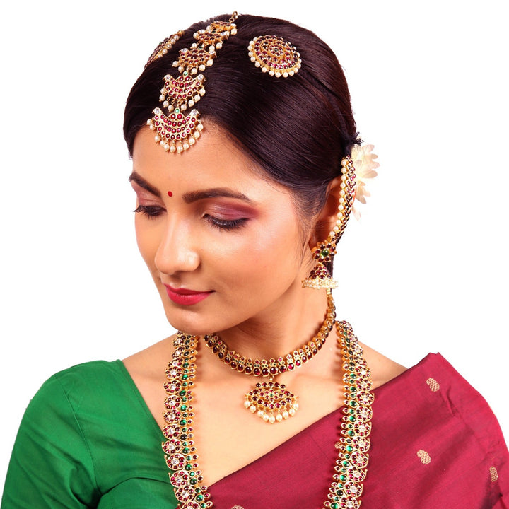 Silver Araku 4-Layer Nethi Chutti