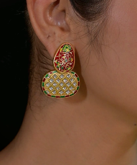 Mithila 925 silver gold plated