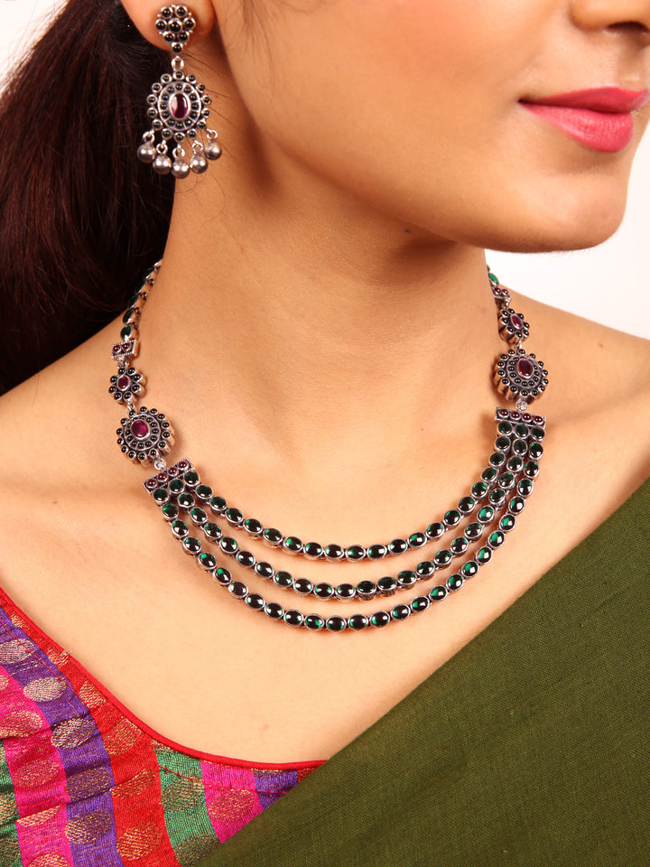 Rudra reversible necklace