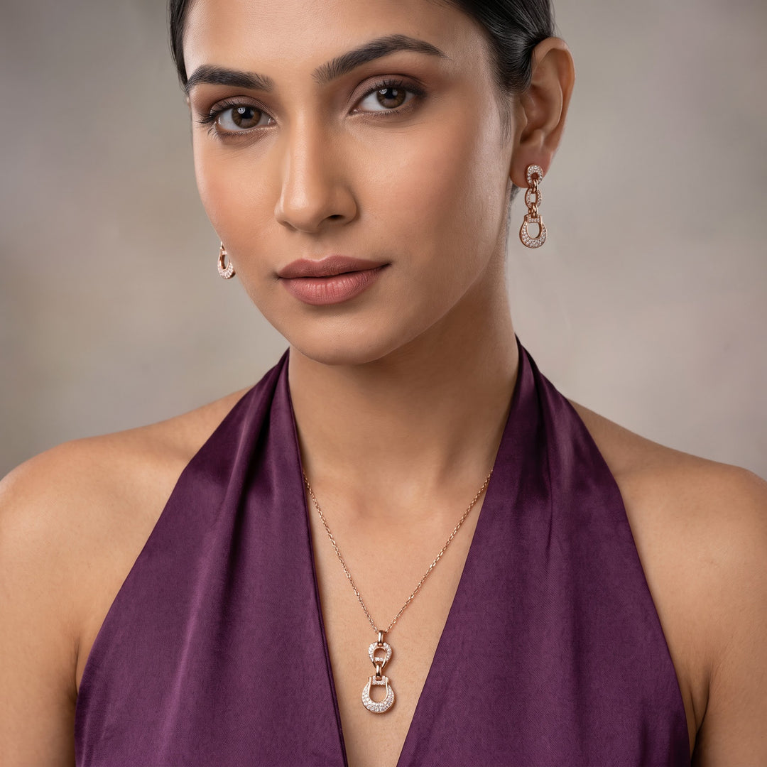 Linked 925 Silver necklace