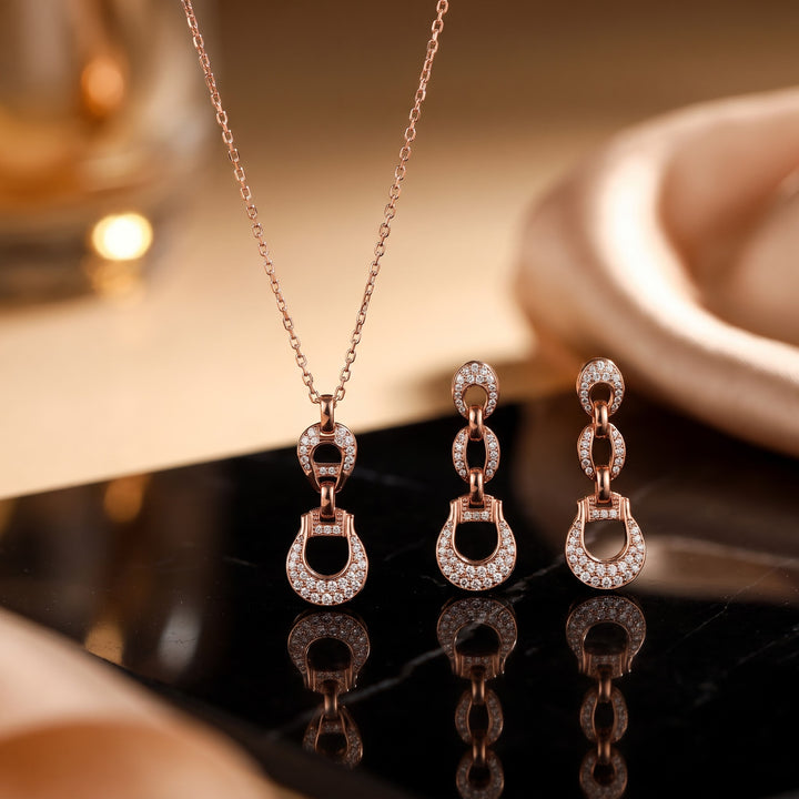 Linked 925 Silver necklace