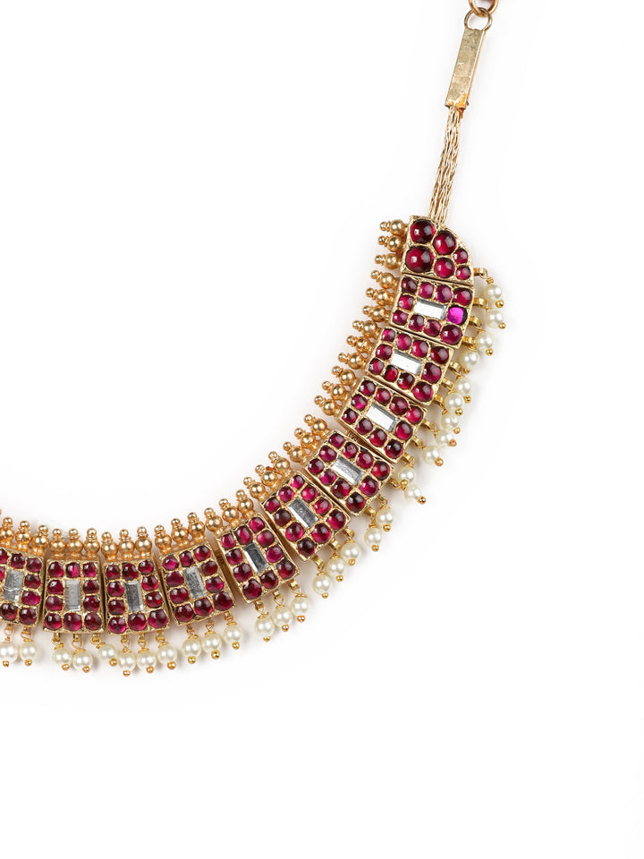 Silver Araku Puthali necklace