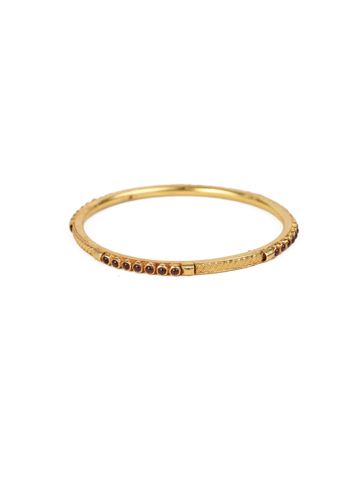 925 Silver gold plated 4 bangles 2.4 Size