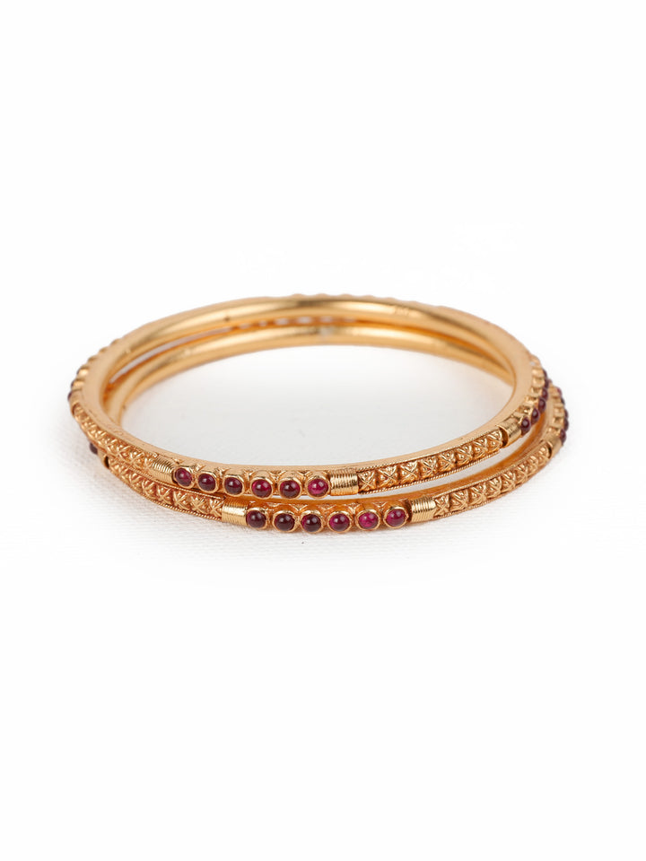 925 Silver gold plated Flower bangle 2.4 Size