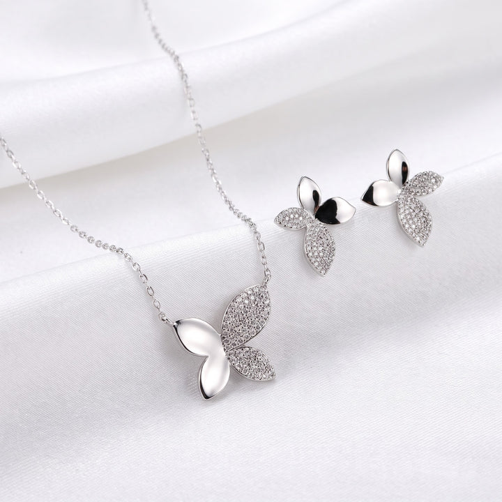 Butterfly 925 Silver Necklace