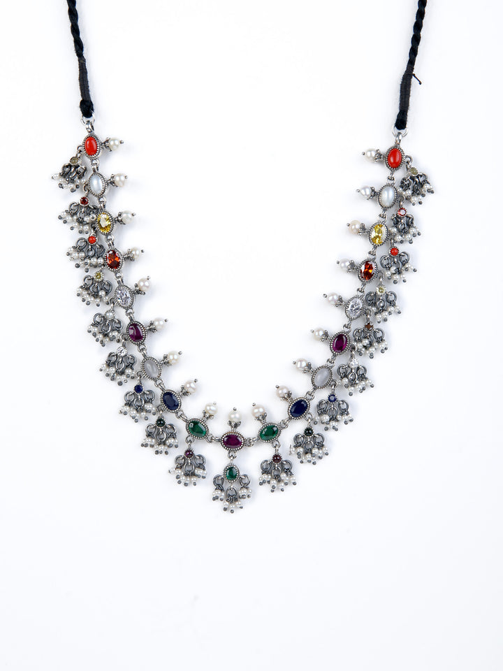 Chinmayi Navarathna Necklace