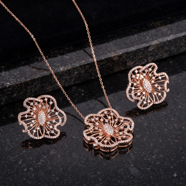 Bloom Dew Silver Necklace