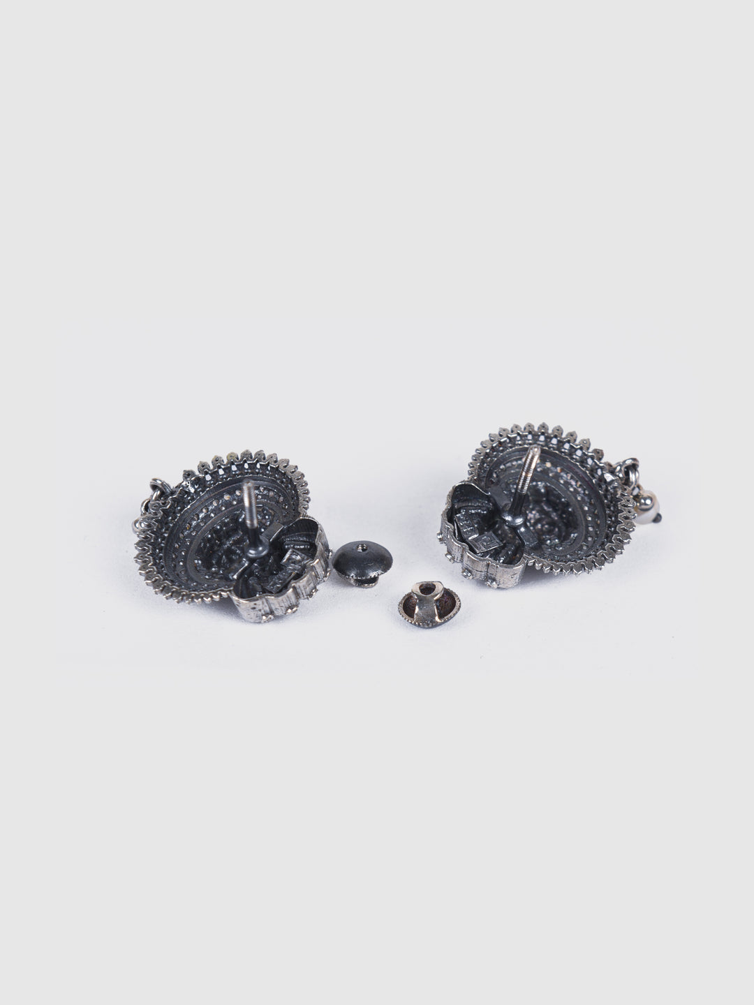 Purna NagaLakshmi necklace -925 Oxidized silver-Temple jewelry