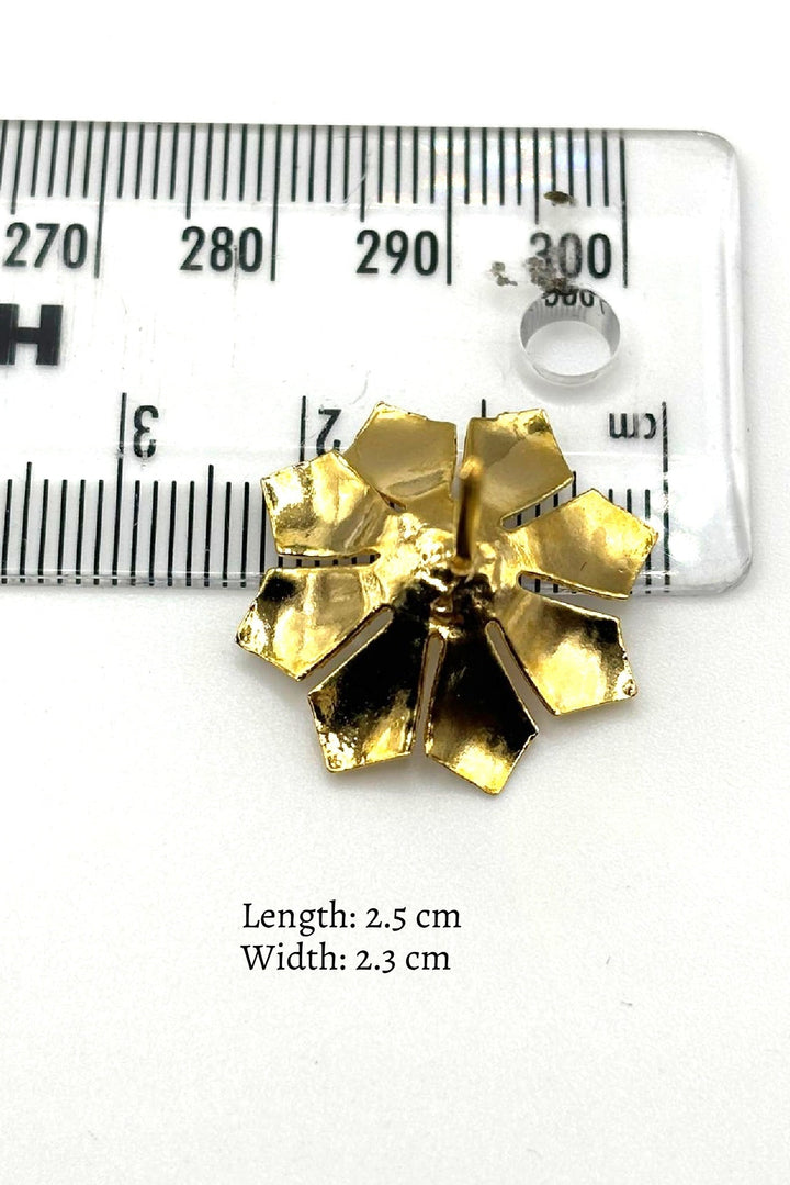 925 Silver Pooja Flower-dual-tone petals-925 Silver Pooja Flower-Namavali flowers-Pooja offering-Gifts-silver articles