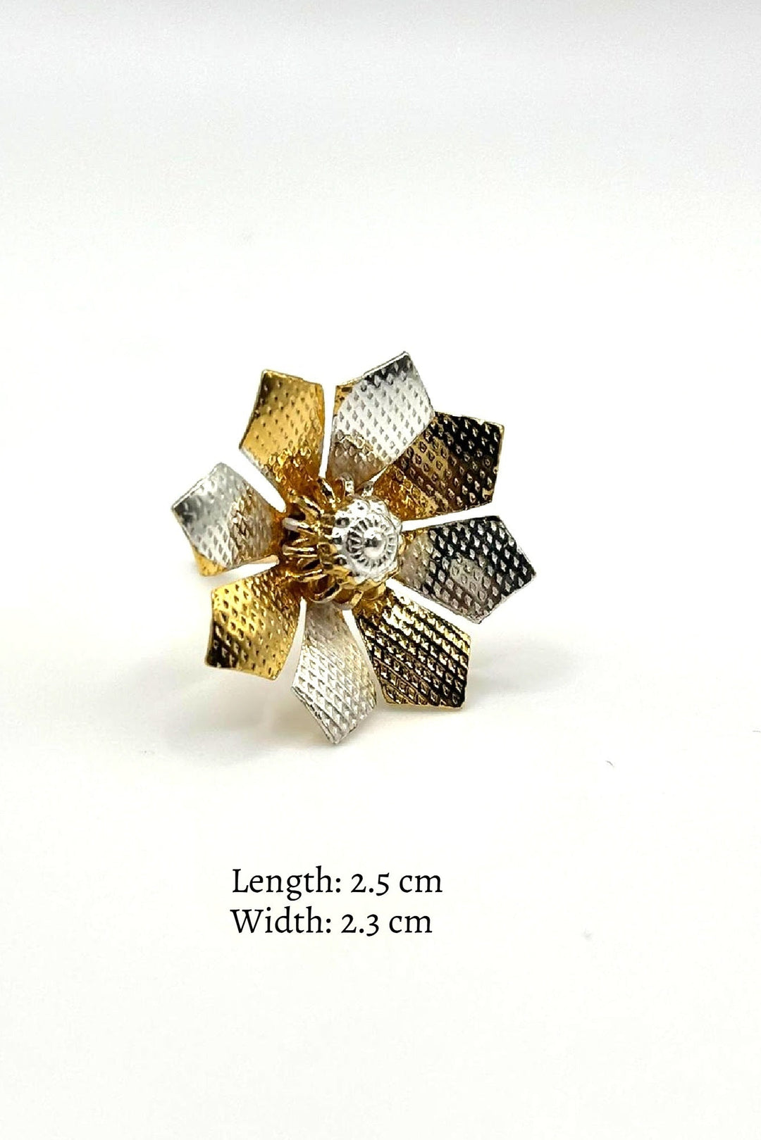 925 Silver Pooja Flower-dual-tone petals-925 Silver Pooja Flower-Namavali flowers-Pooja offering-Gifts-silver articles