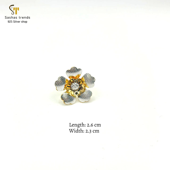 Puja Silver Flower-925 Silver articles-Pooja ceremonies-Temple offering-Gifts