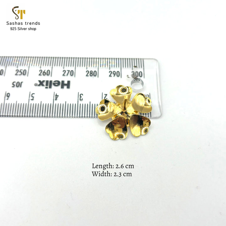 Puja Silver Flower-925 Silver articles-Pooja ceremonies-Temple offering-Gifts