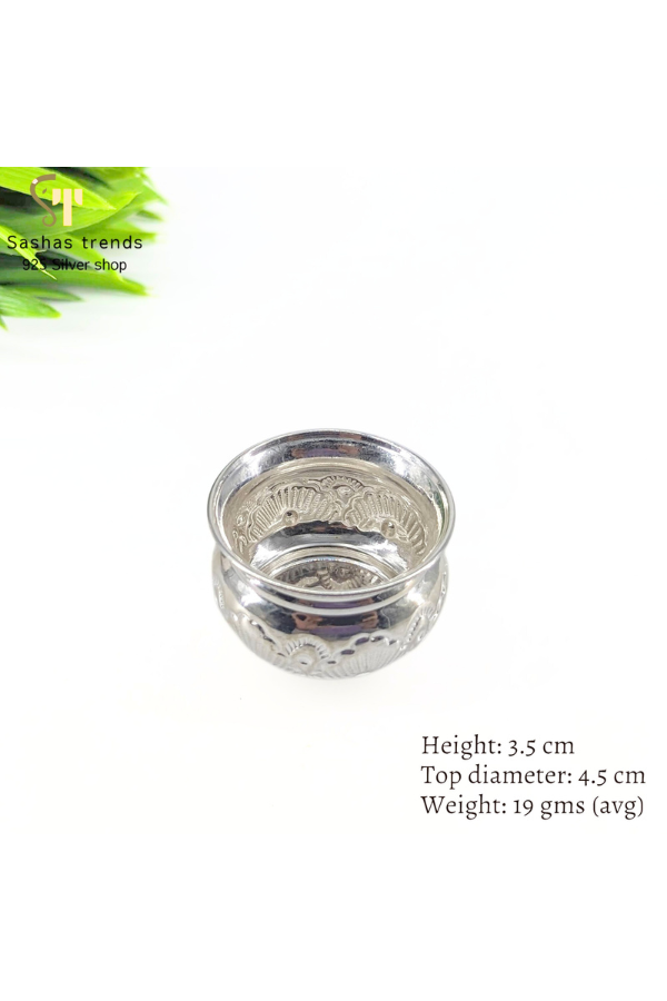 925 Silver bowl with tristand-Silver bowl-Return gifts