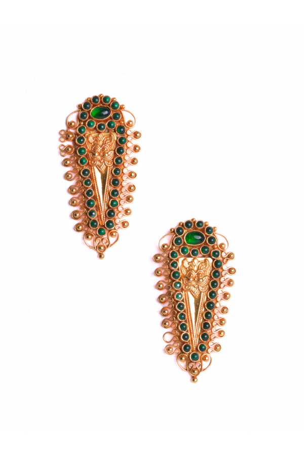 Sahitya Necklace-925 silver gold polish