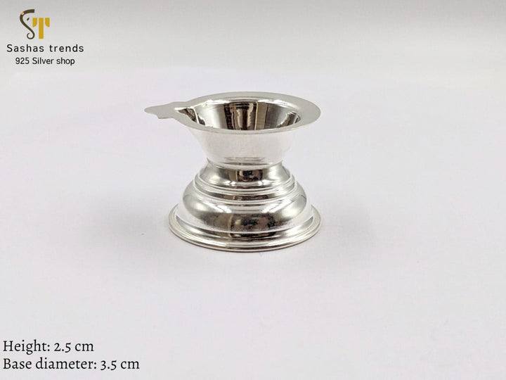 925 silver Deepam / lamp / diya / festival collection - return gifts