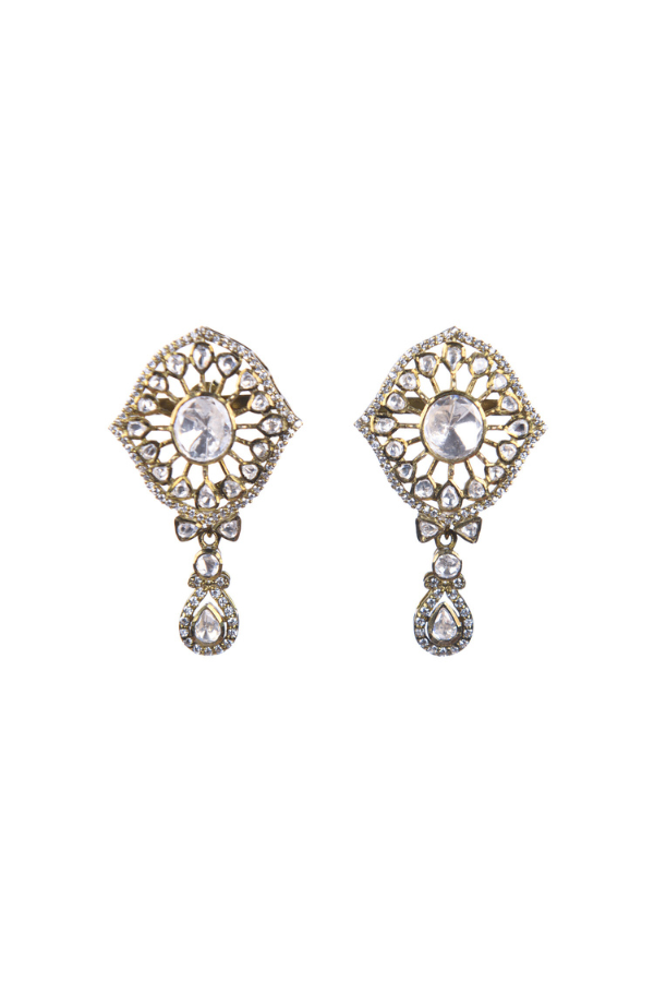Ruthi 925 silver Victorian earring