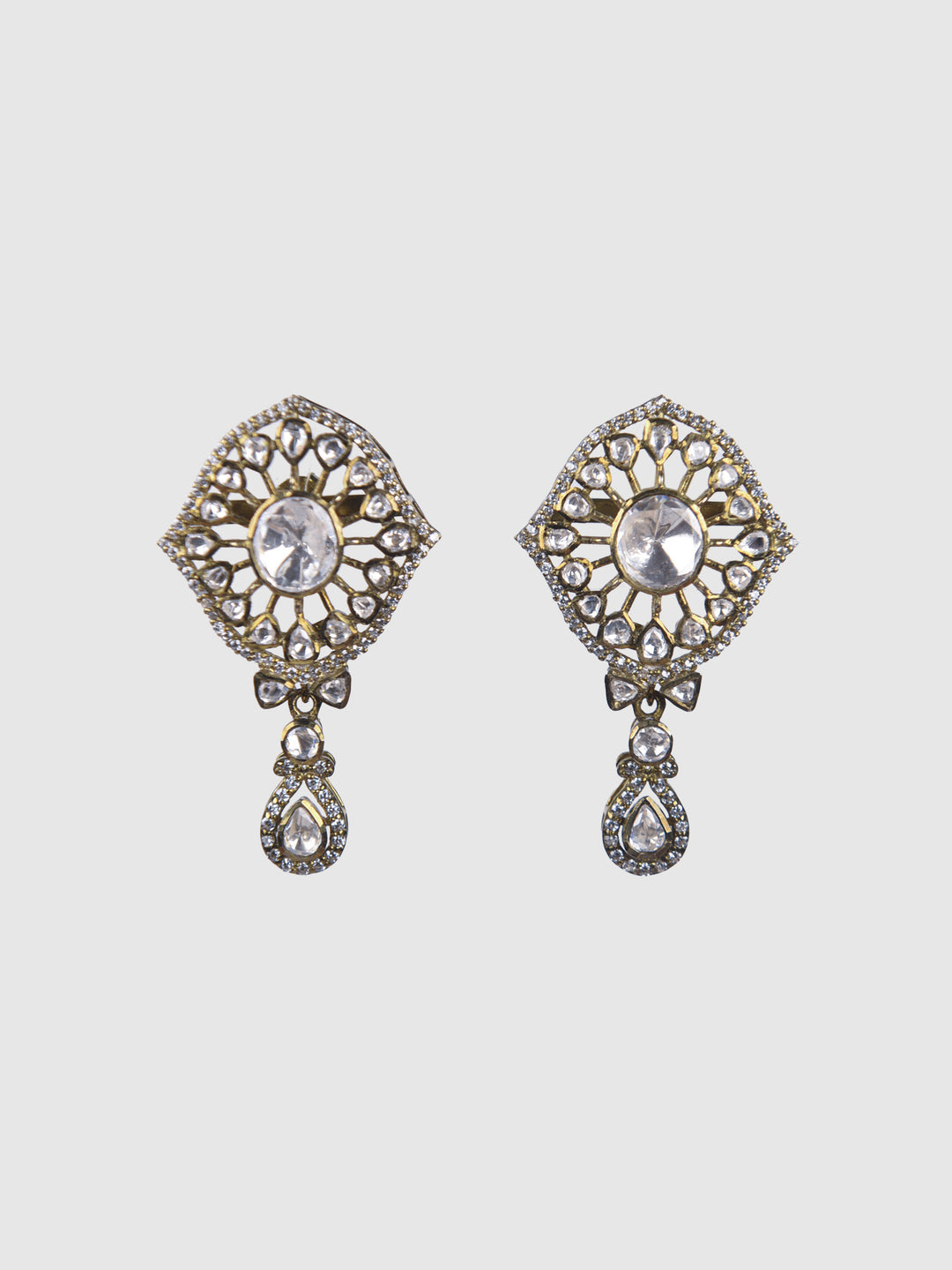 Ruthi 925 silver Victorian earring