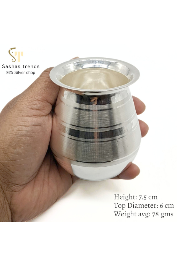 925 silver cup/lota/tumbler/Return gifts