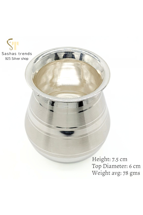925 silver cup/lota/tumbler/Return gifts