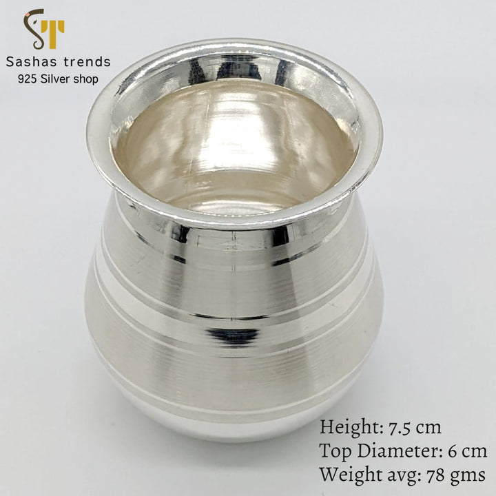 925 silver cup/lota/tumbler/Return gifts