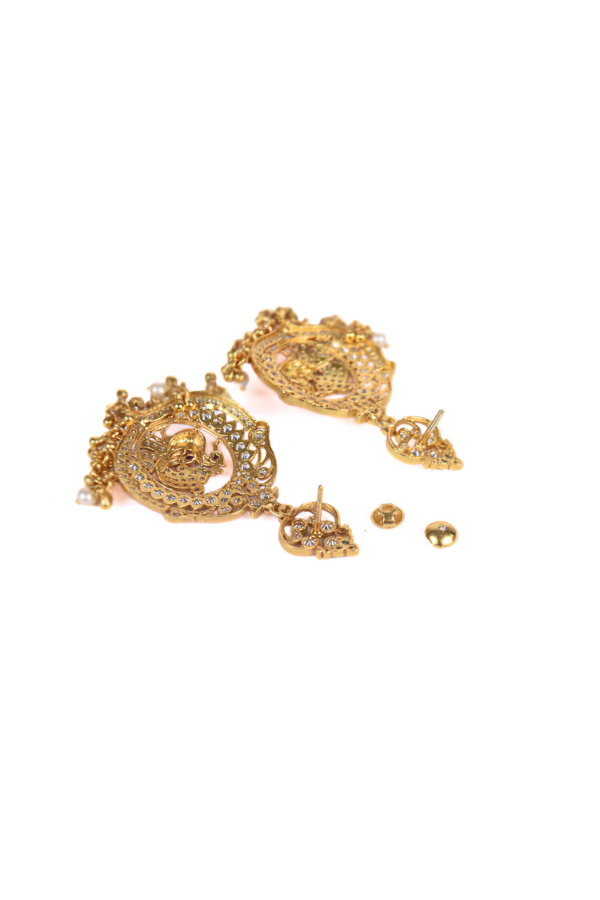 Adya Earring-925 silver gold polish