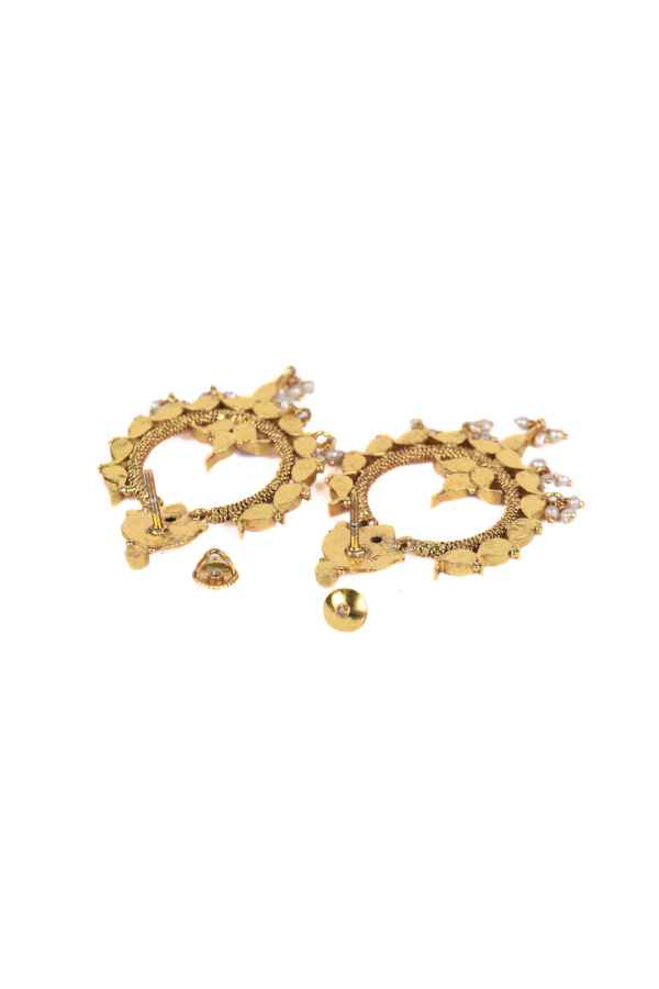 Abi Earring-925 silver gold polish