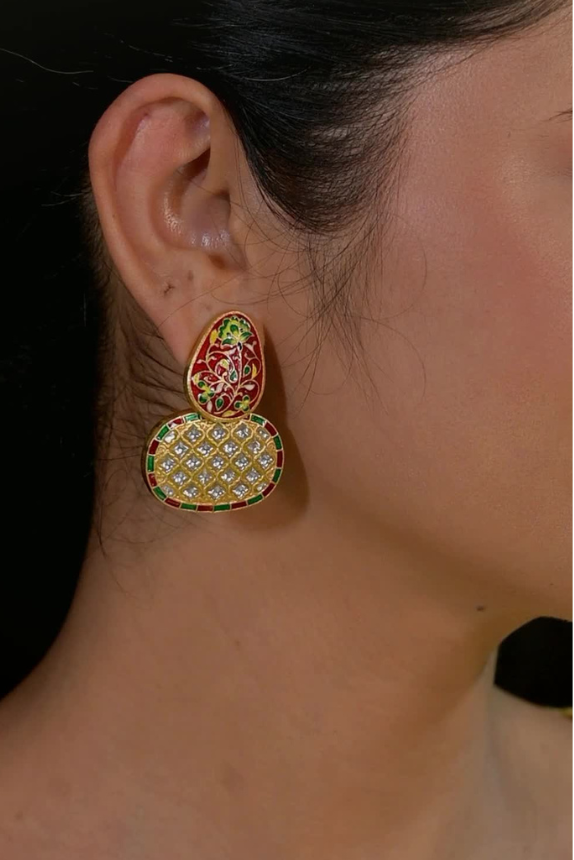 Mithila 925 silver gold plated