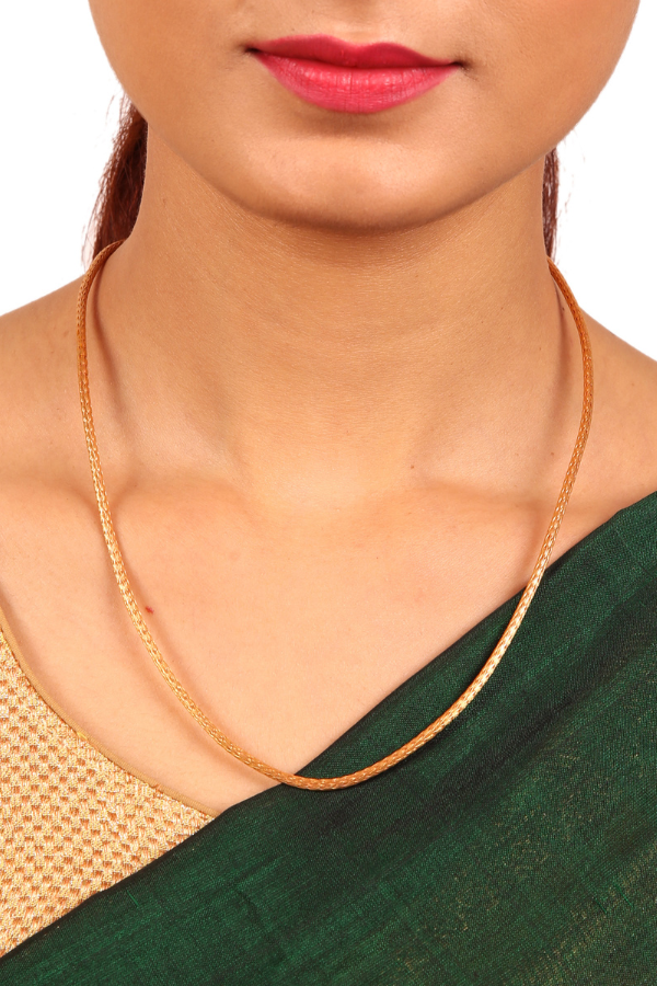 925 silver gold polish snack chain