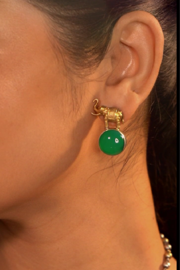 Aaradhaya contemporary 925 silver dual-tone necklace set