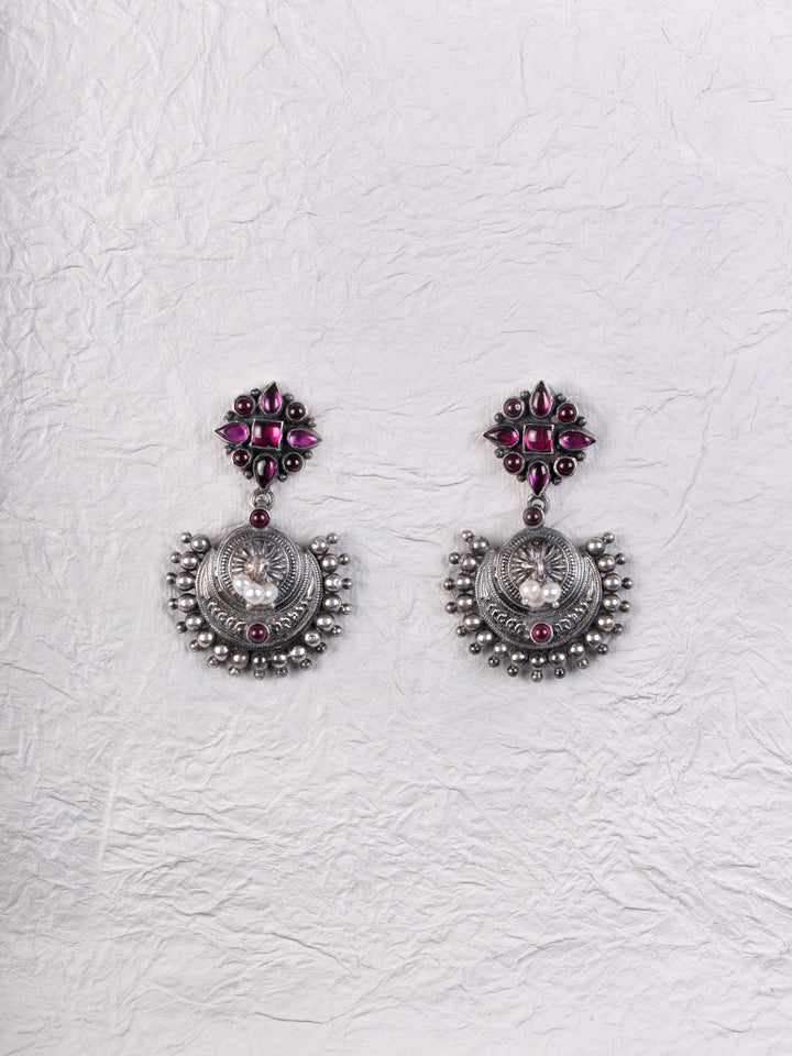 Inaya Necklace-925 silver oxidized