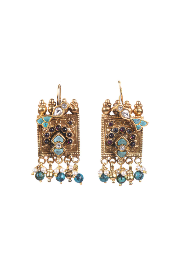 Megalai contemporary 925 Silver earring