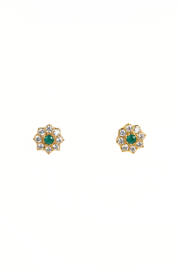 Aahana Necklace - 925 silver gold polish