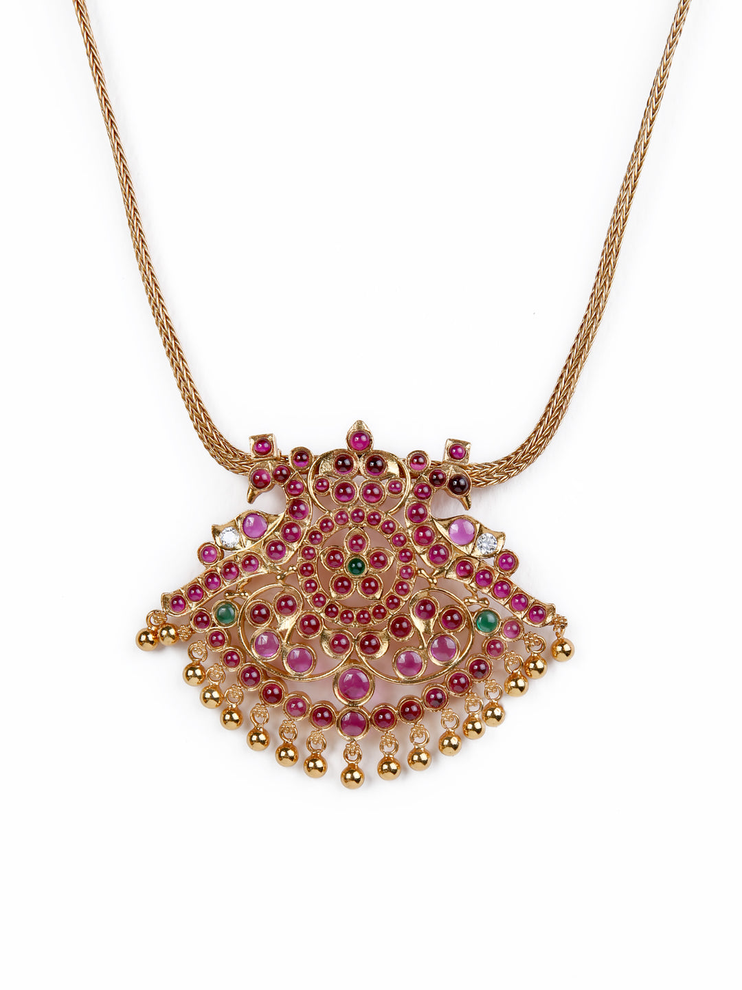 Akshaya Necklace - 925 silver gold polish