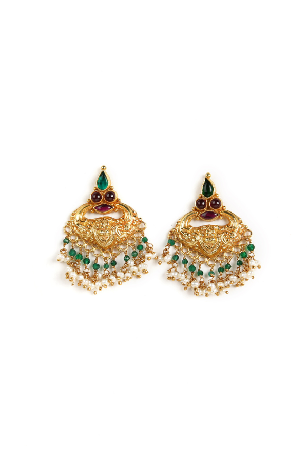 Ananta Pearl Necklace - 925 silver gold polish