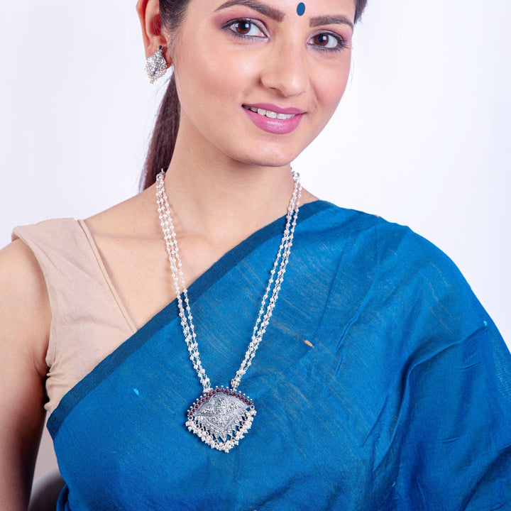 Anima Necklace - 925 oxidized silver