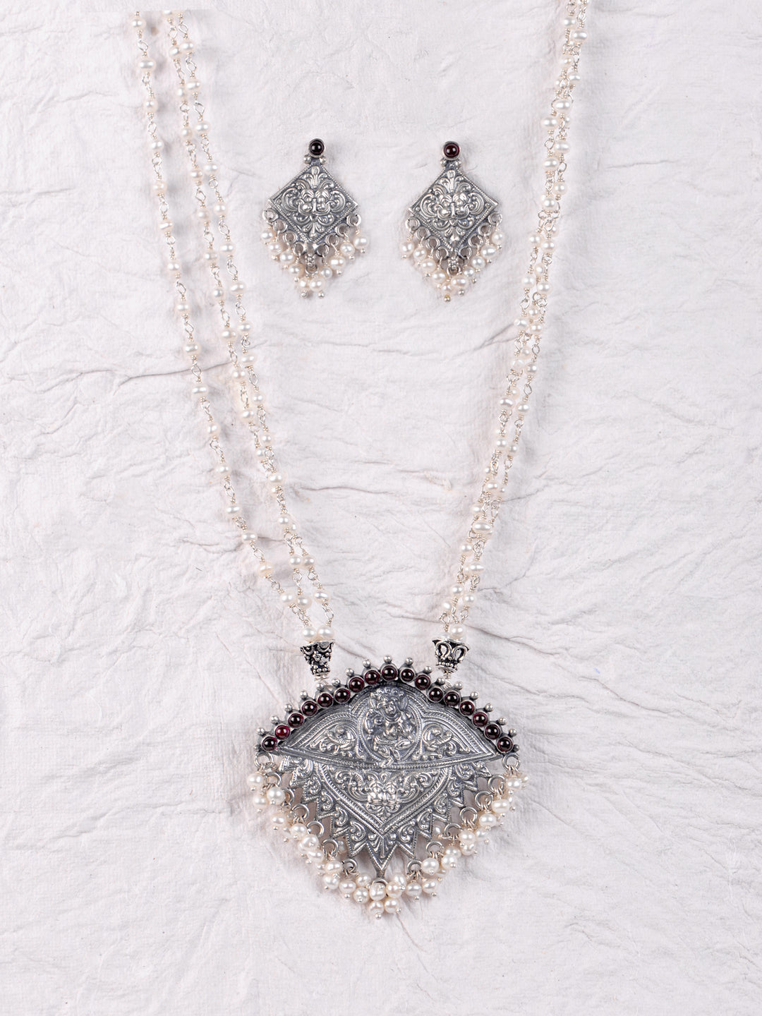 Anima Necklace - 925 oxidized silver